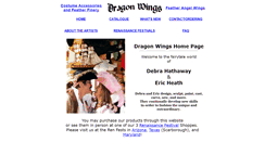 Desktop Screenshot of dragonwings.net