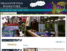 Tablet Screenshot of dragonwings.com